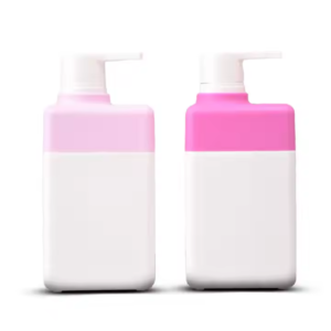 Custom Empty Plastic Lotion Bottle Shampoo And Conditioner